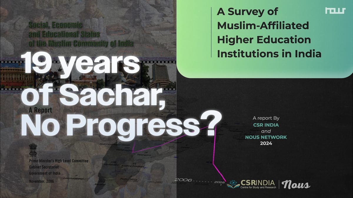 Muslim-Managed Higher Education Institutions in India: A Status Report